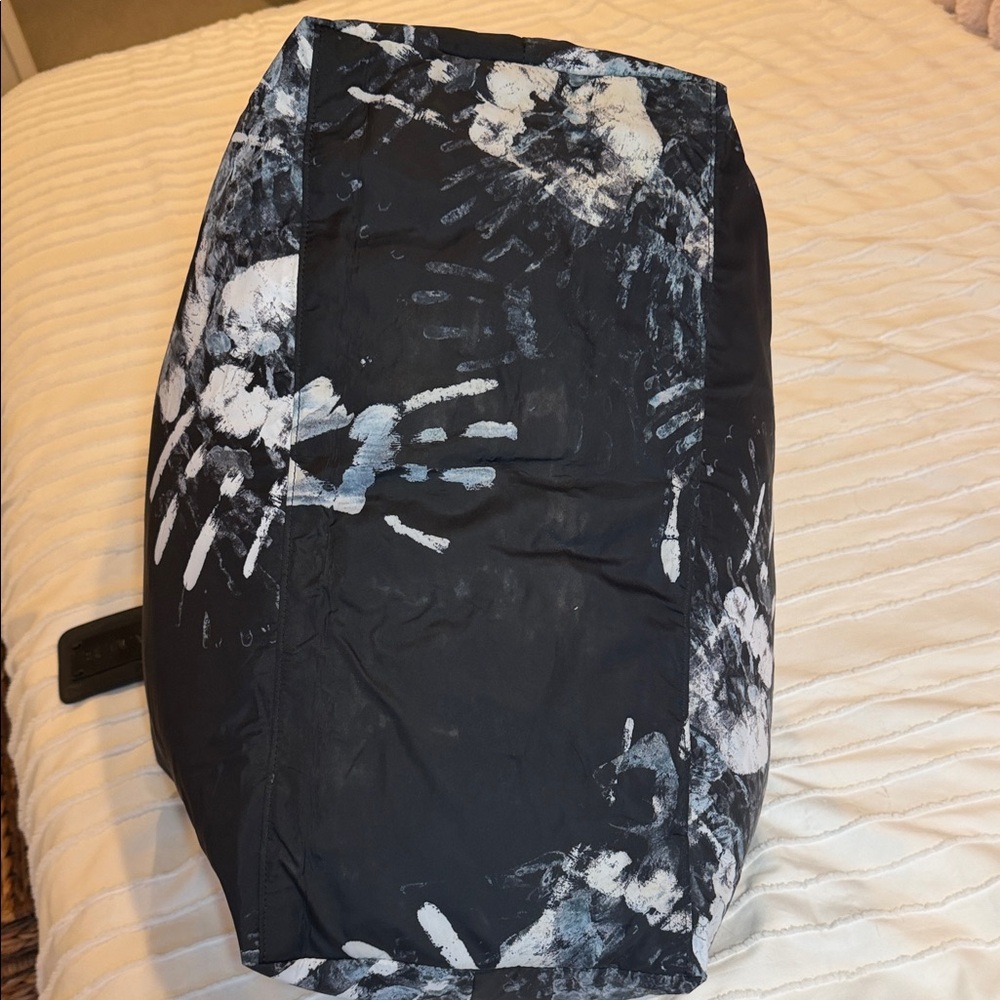 L.A.M.B. Black and White Duffel Bag - Picture 6 of 10
